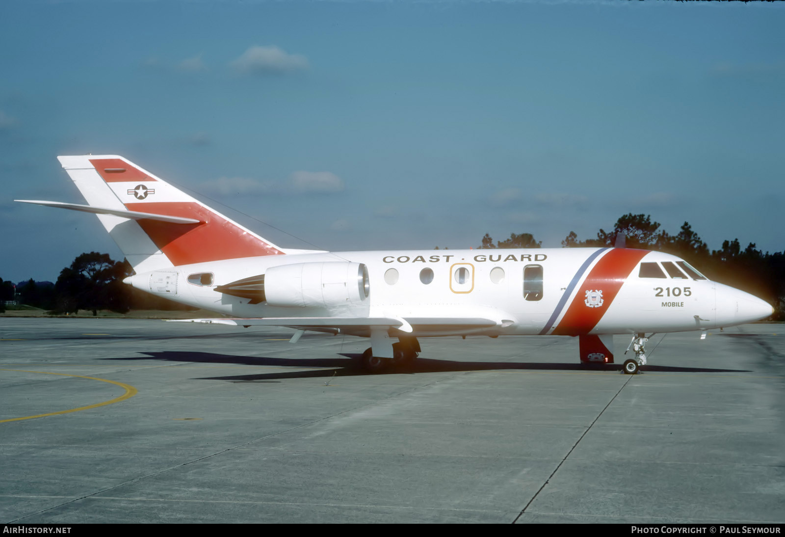 Aircraft Photo of 2105 | Dassault HU-25A Guardian | USA - Coast Guard | AirHistory.net #689084