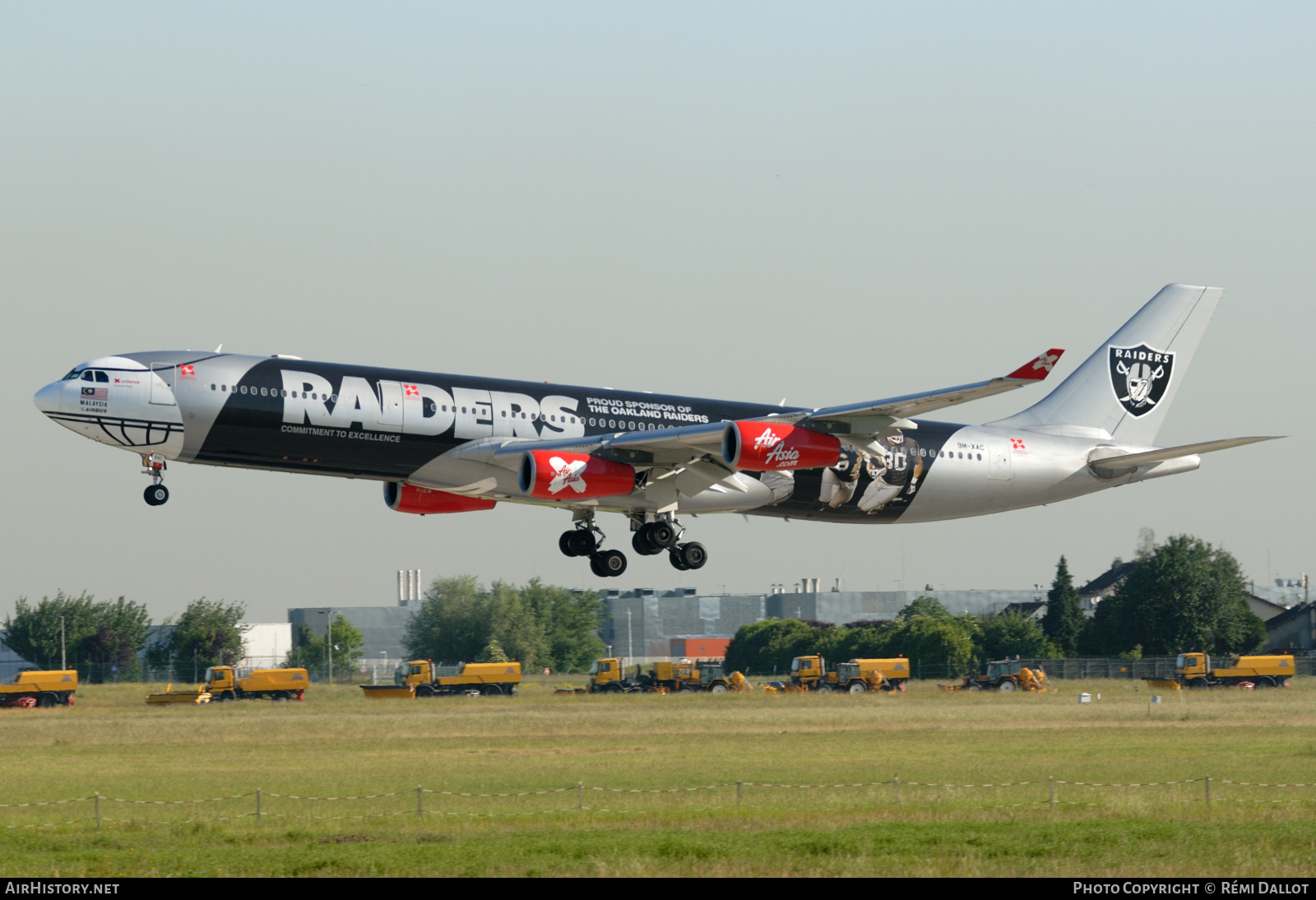 Aircraft Photo of 9M-XAC | Airbus A340-313X | AirAsia X | AirHistory.net #689094