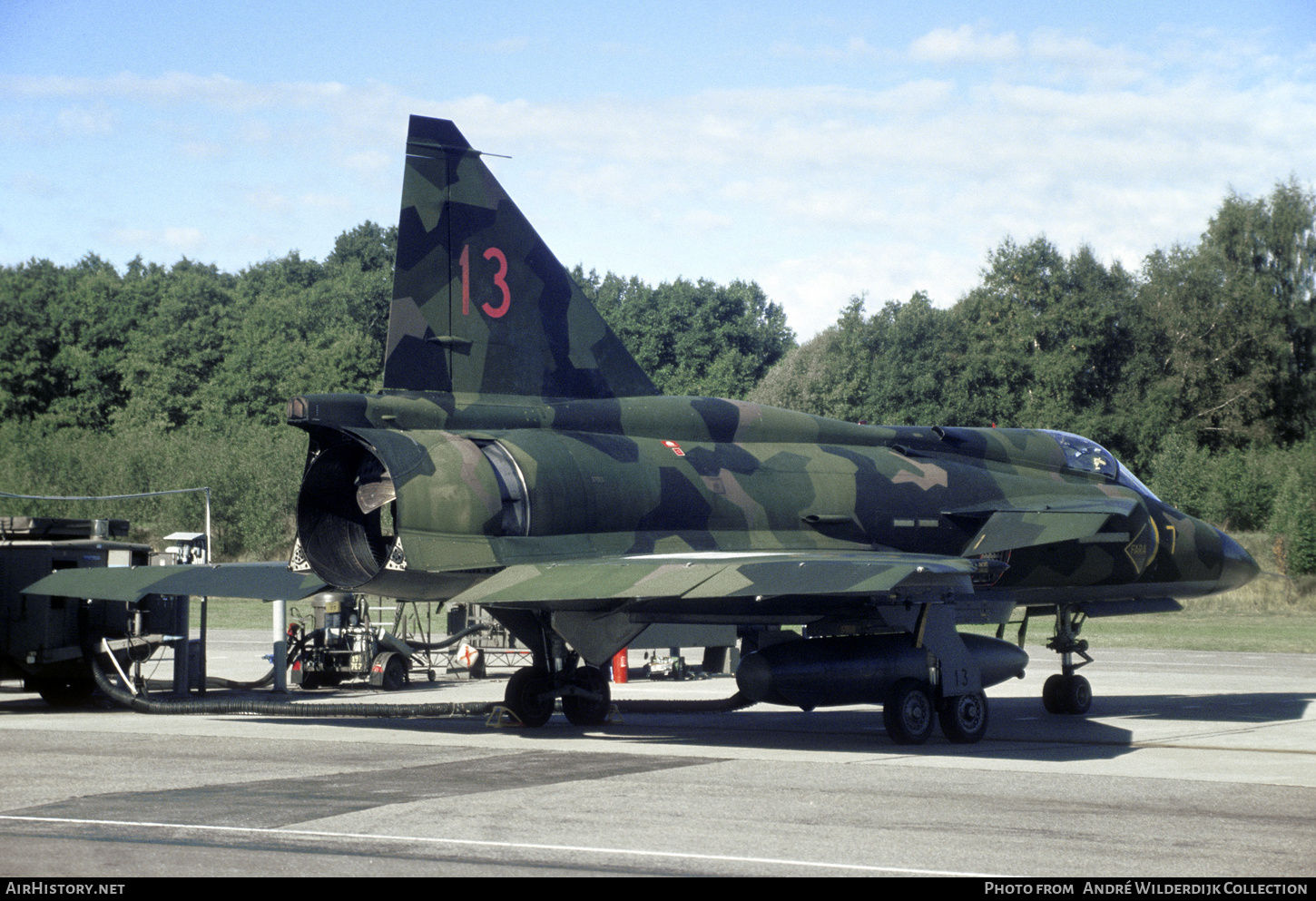 Aircraft Photo of 37013 | Saab AJ37 Viggen | Sweden - Air Force | AirHistory.net #689096
