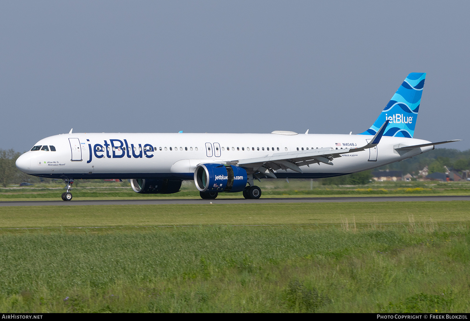 Aircraft Photo of N4048J | Airbus A321-271NXLR | JetBlue Airways | AirHistory.net #689097