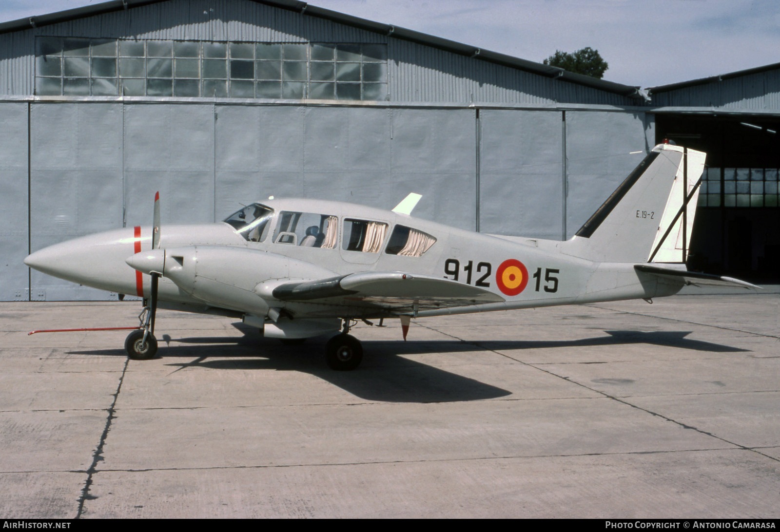 Aircraft Photo of E19-2 | Piper PA-23-250 Aztec E | Spain - Air Force | AirHistory.net #689112