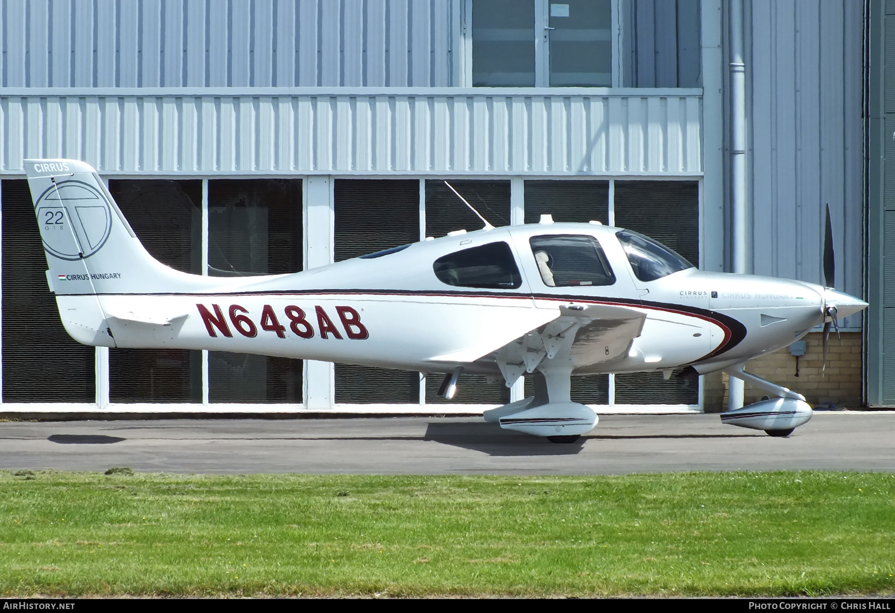 Aircraft Photo of N648AB | Cirrus SR-22T G3-GTS | Cirrus Hungary | AirHistory.net #689182