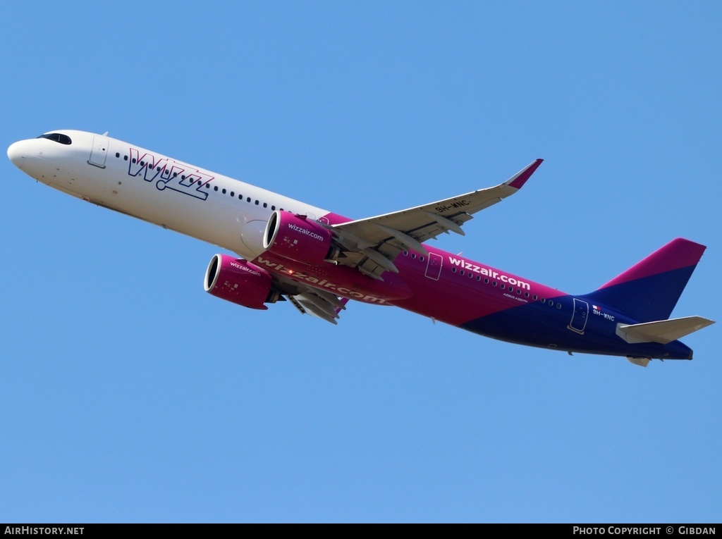Aircraft Photo of 9H-WNC | Airbus A321-271NX | Wizz Air | AirHistory.net #689187