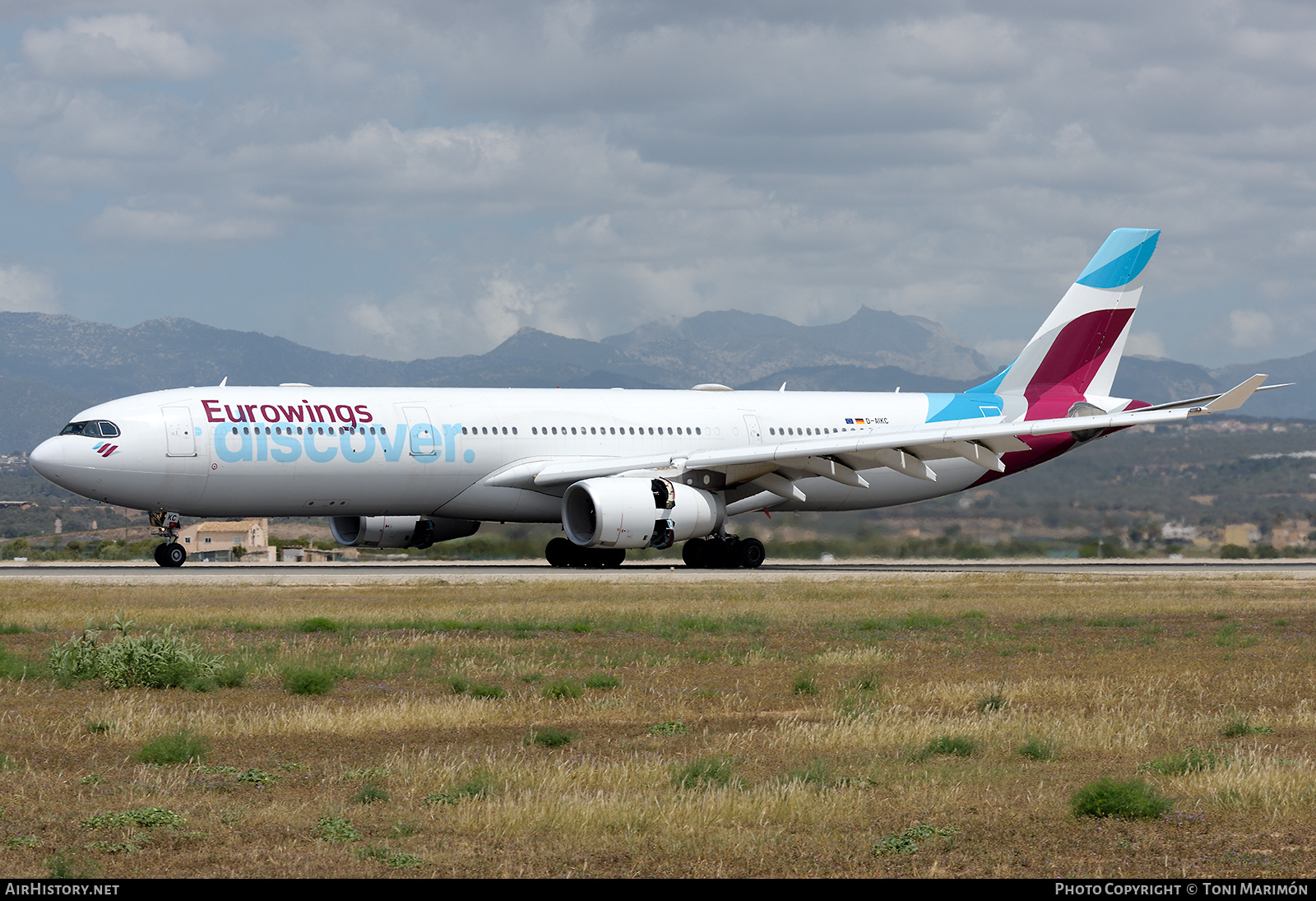 Aircraft Photo of D-AIKC | Airbus A330-343 | Eurowings Discover | AirHistory.net #689192