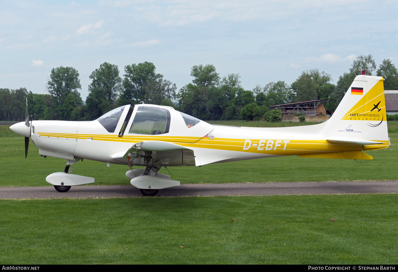 Aircraft Photo of D-EBFT | Grob G-115A | Luftsportverein Günzburg | AirHistory.net #689193