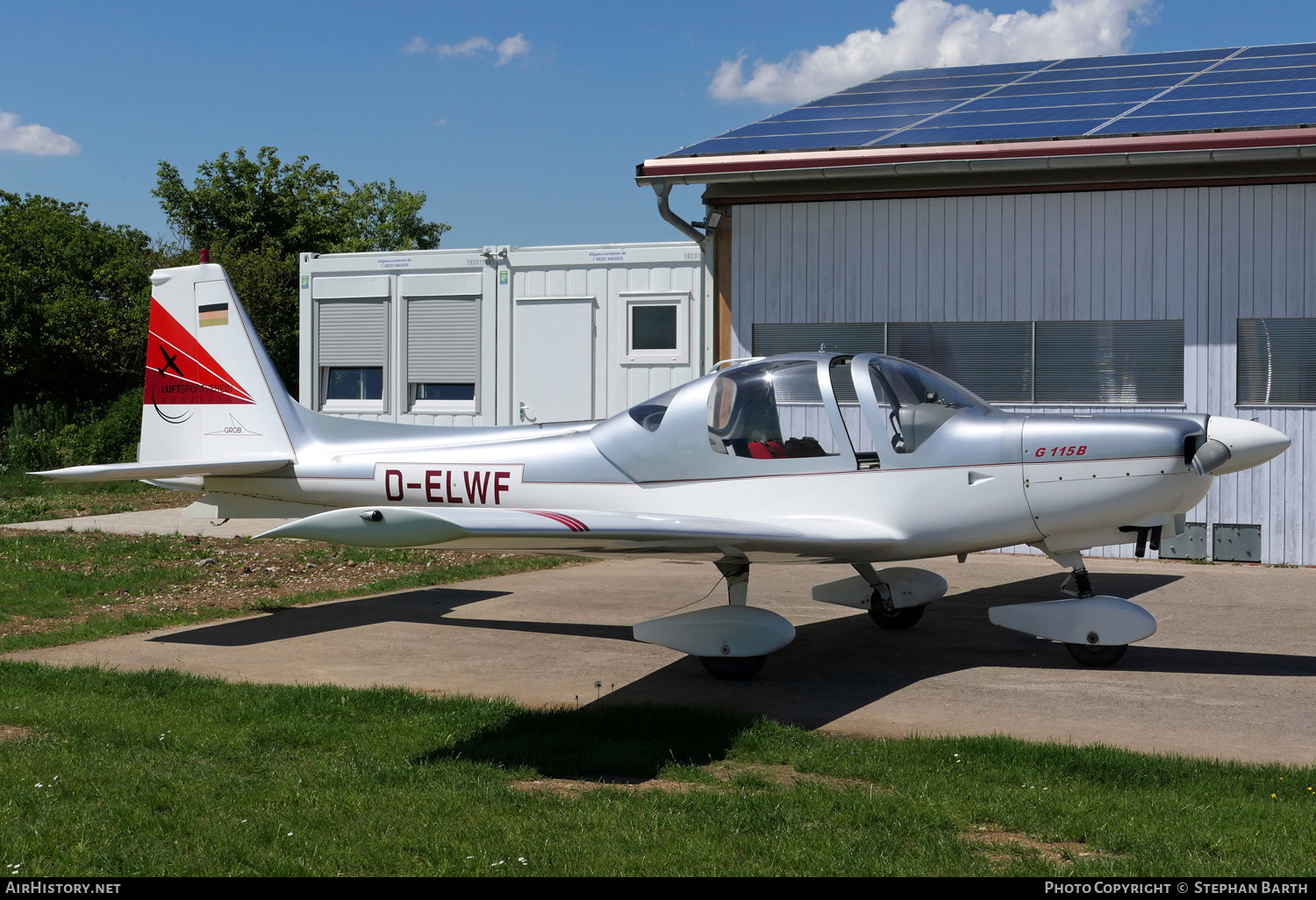 Aircraft Photo of D-ELWF | Grob G-115B | Luftsportverein Günzburg | AirHistory.net #689209