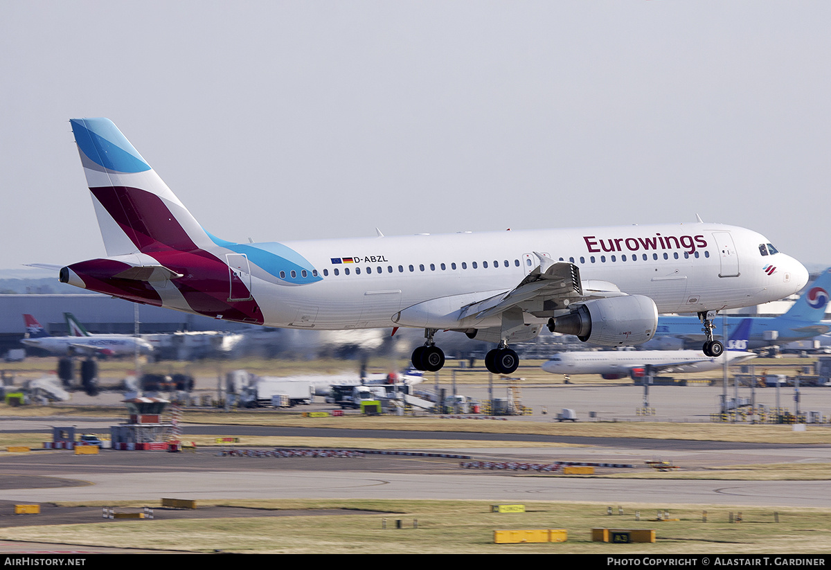 Aircraft Photo of D-ABZL | Airbus A320-216 | Eurowings | AirHistory.net #689240