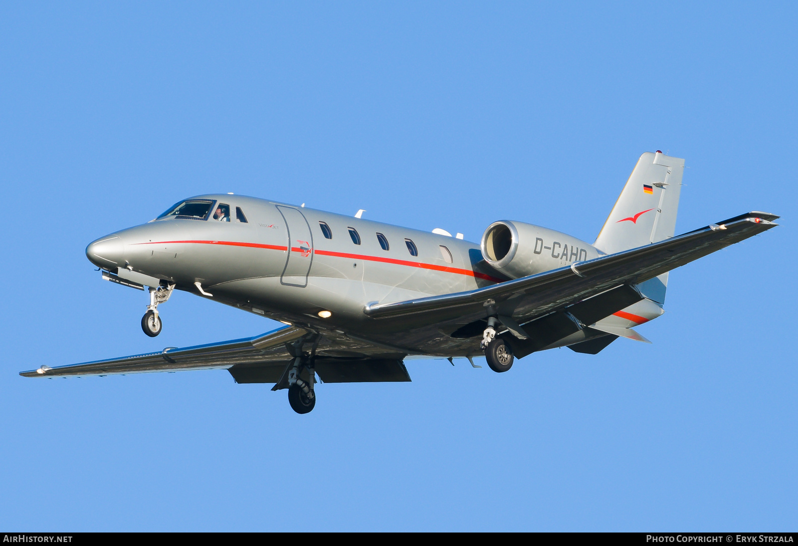 Aircraft Photo of D-CAHO | Cessna 560XL Citation XLS+ | VistaJet | AirHistory.net #689258