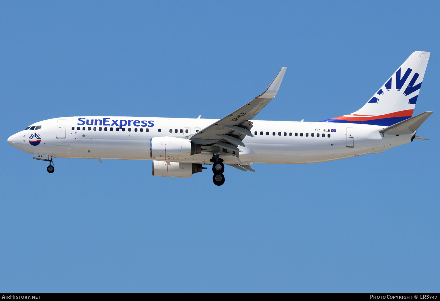 Aircraft Photo of YR-HLB | Boeing 737-8KN | SunExpress | AirHistory.net #689262
