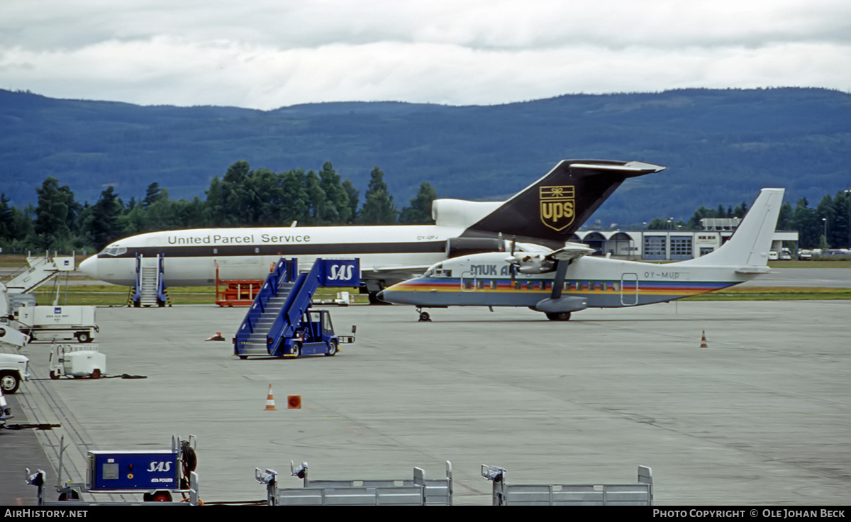 Aircraft Photo of OY-UPS | Boeing 727-31C(QF) | United Parcel Service - UPS | AirHistory.net #689264