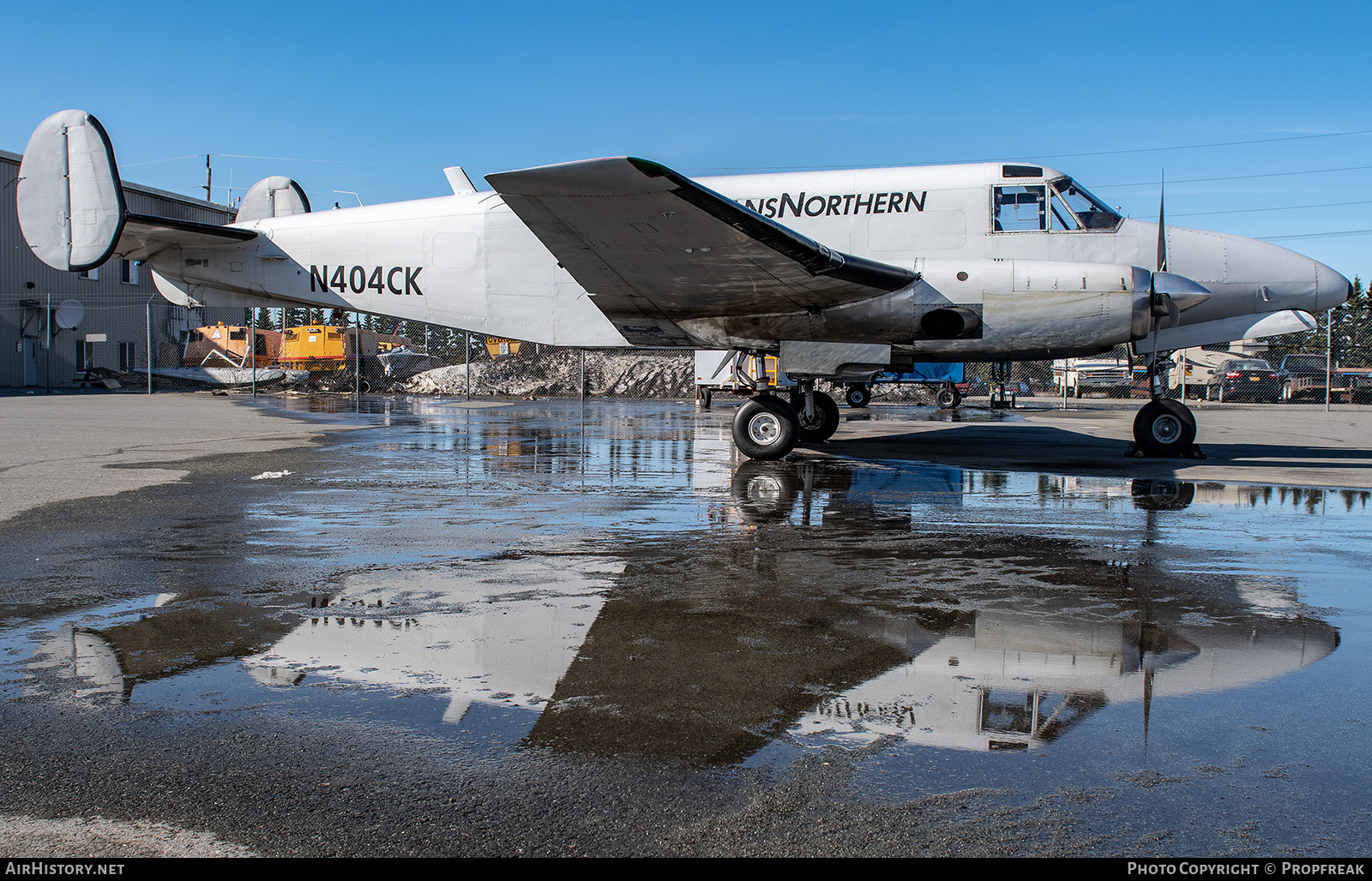Aircraft Photo of N404CK | Beech C-45G Expeditor/Tri-Gear | TransNorthern Aviation | AirHistory.net #689270