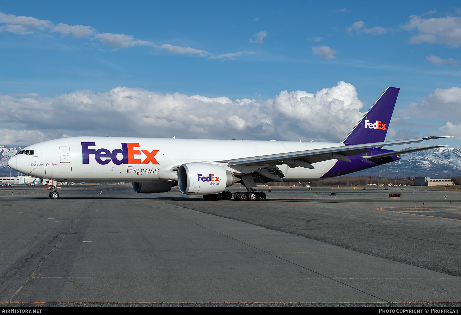 Aircraft Photo of N891FD | Boeing 777-F | FedEx Express - Federal Express | AirHistory.net #689284