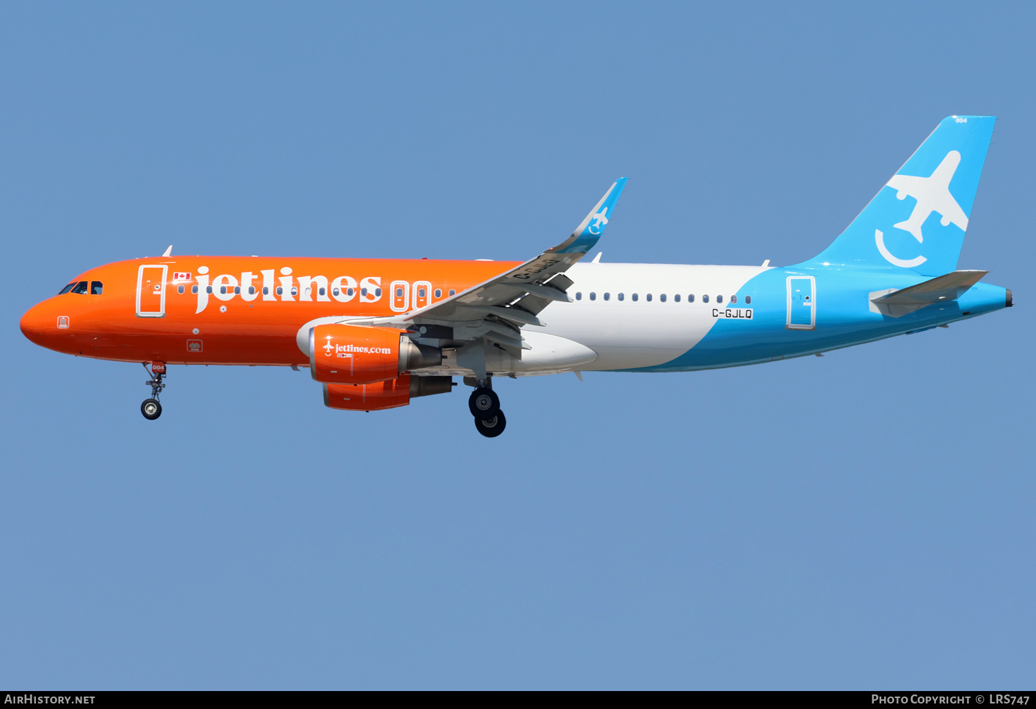 Aircraft Photo of C-GJLQ | Airbus A320-214 | Jetlines | AirHistory.net #689300