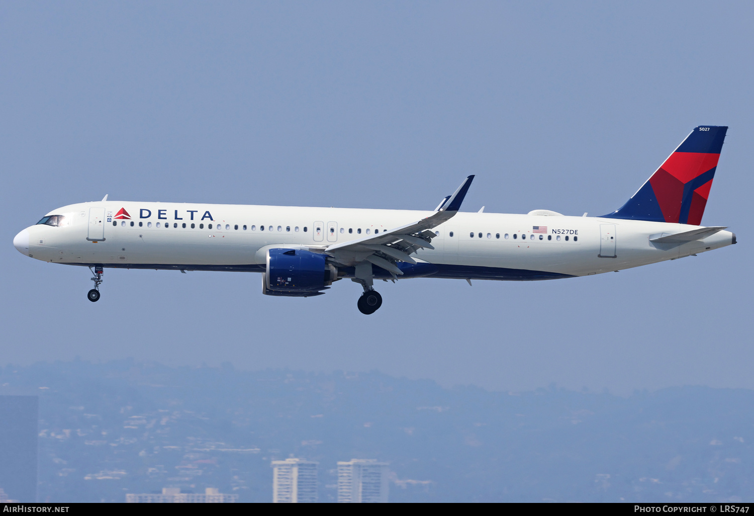 Aircraft Photo of N527DE | Airbus A321-271NX | Delta Air Lines | AirHistory.net #689301