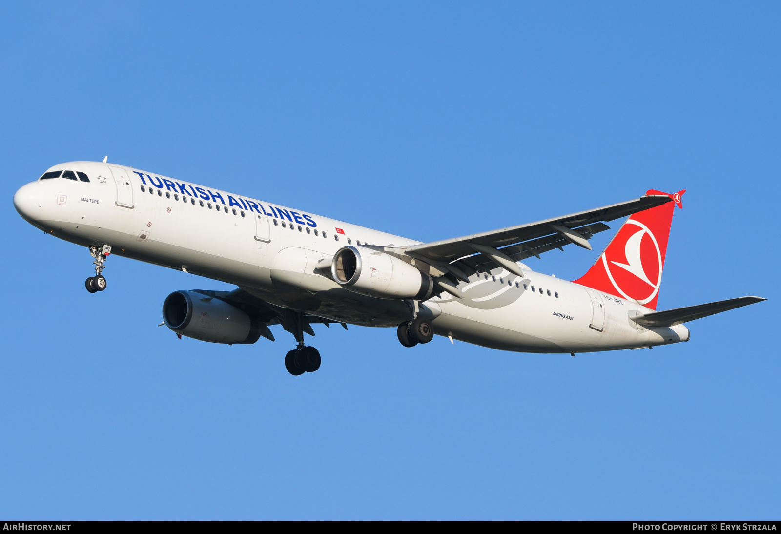 Aircraft Photo of TC-JRZ | Airbus A321-231 | Turkish Airlines | AirHistory.net #689302