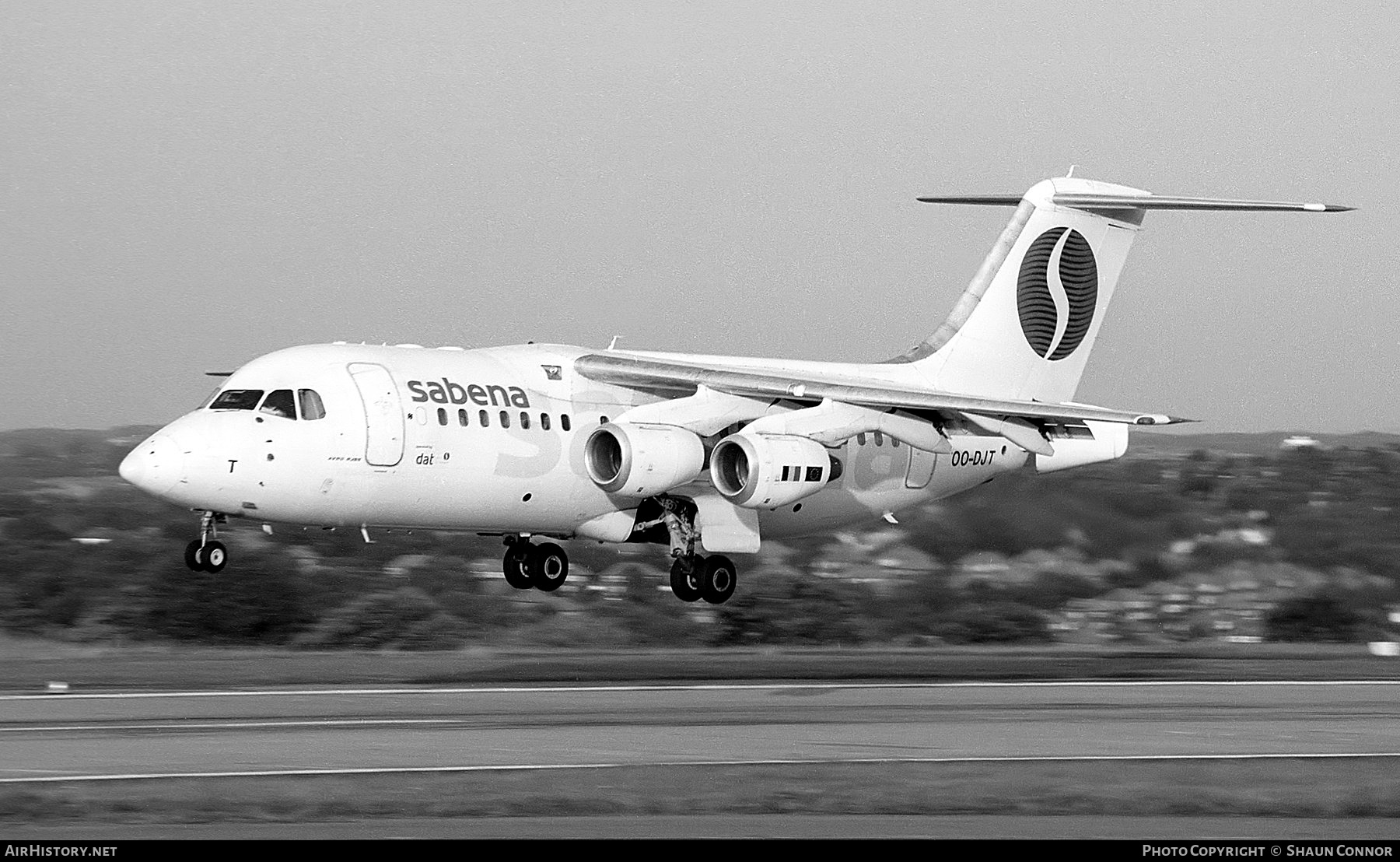 Aircraft Photo of OO-DJT | British Aerospace Avro 146-RJ85 | Sabena | AirHistory.net #689321
