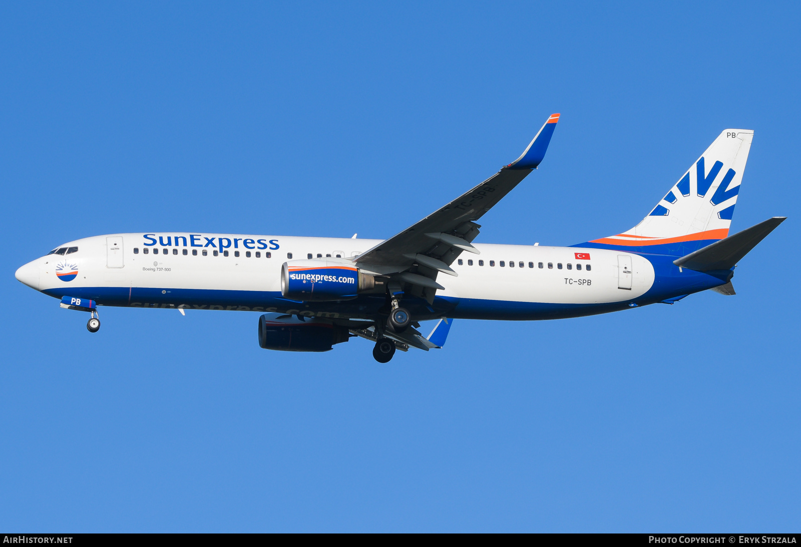 Aircraft Photo of TC-SPB | Boeing 737-86Q | SunExpress | AirHistory.net #689324