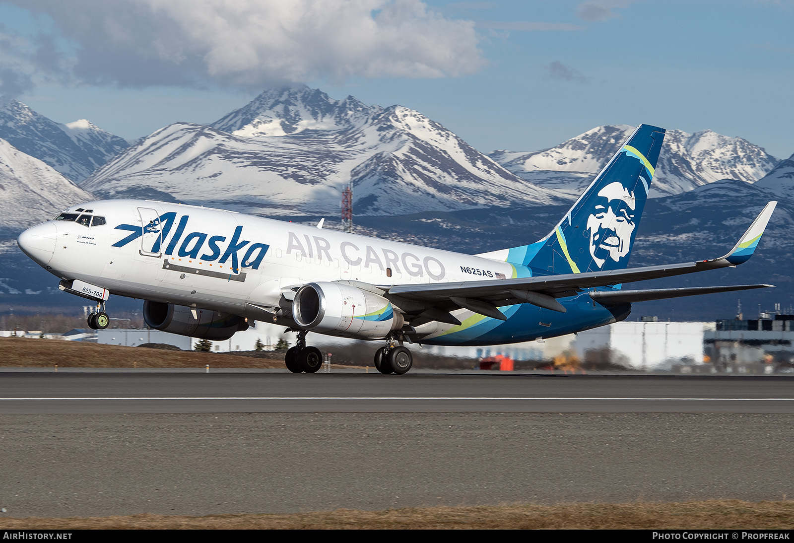 Aircraft Photo of N625AS | Boeing 737-790 (BDSF) | Alaska Air Cargo | AirHistory.net #689336