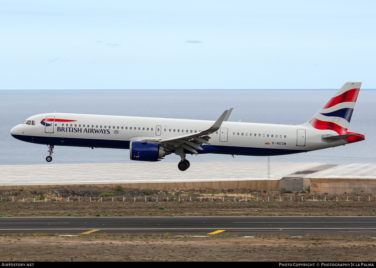 Aircraft Photo of G-NEOW | Airbus A321-251NX | British Airways | AirHistory.net #689339