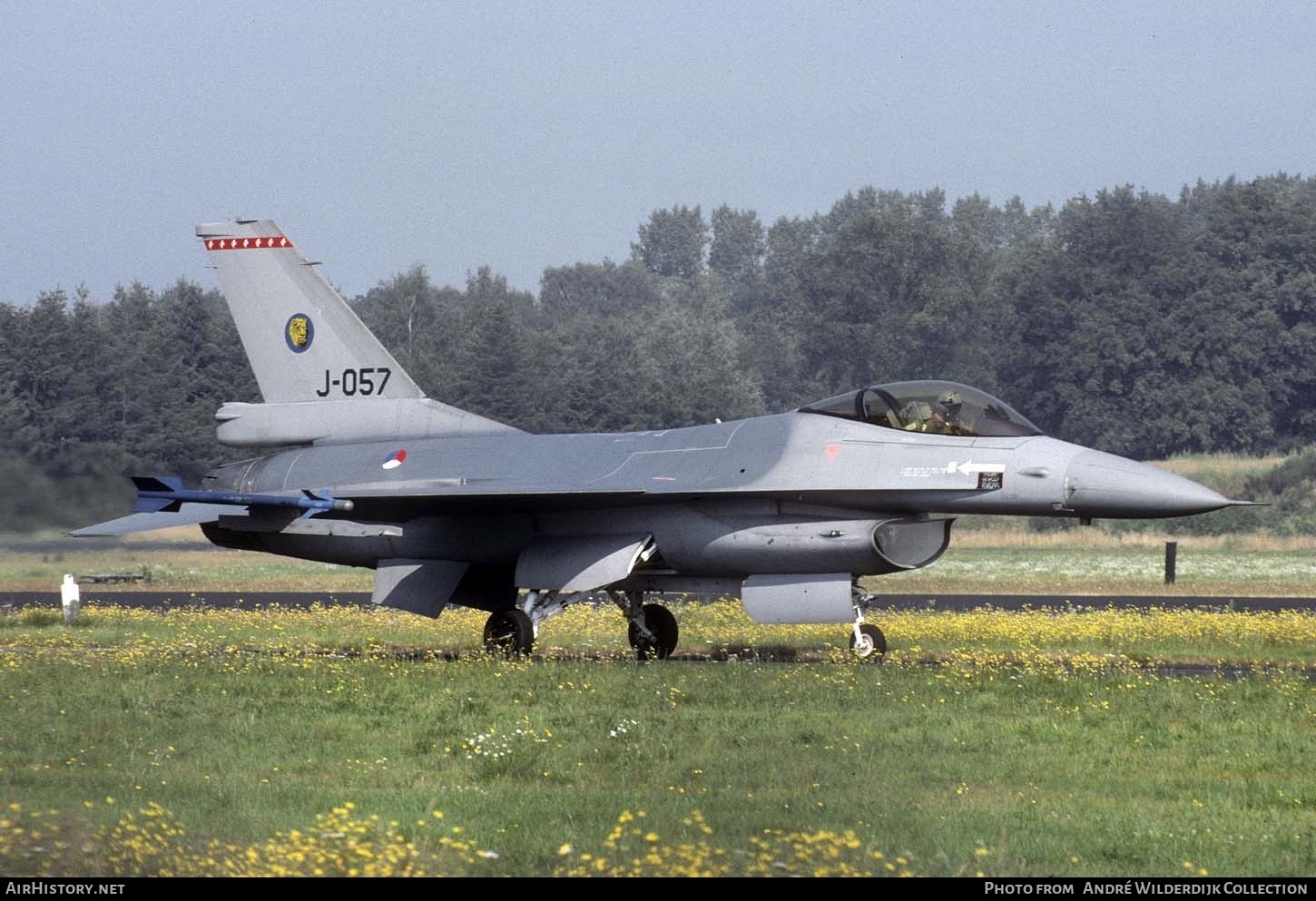 Aircraft Photo of J-057 | General Dynamics F-16A Fighting Falcon | Netherlands - Air Force | AirHistory.net #689352