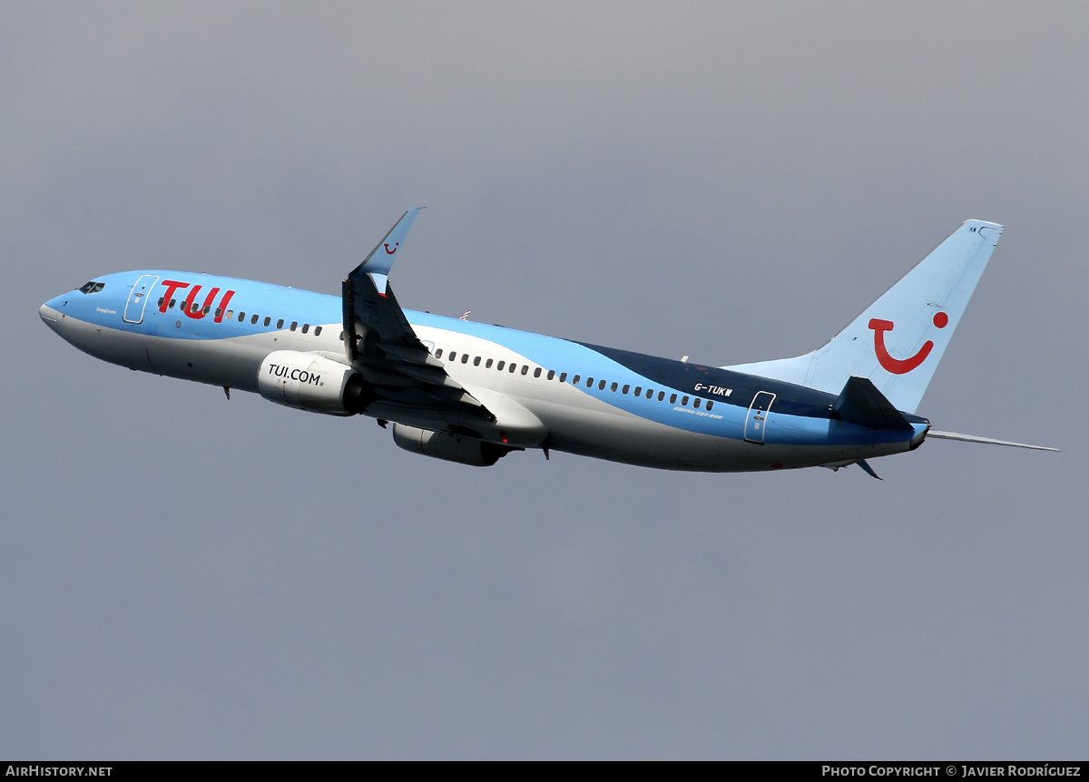 Aircraft Photo of G-TUKW | Boeing 737-8K5 | TUI | AirHistory.net #689361