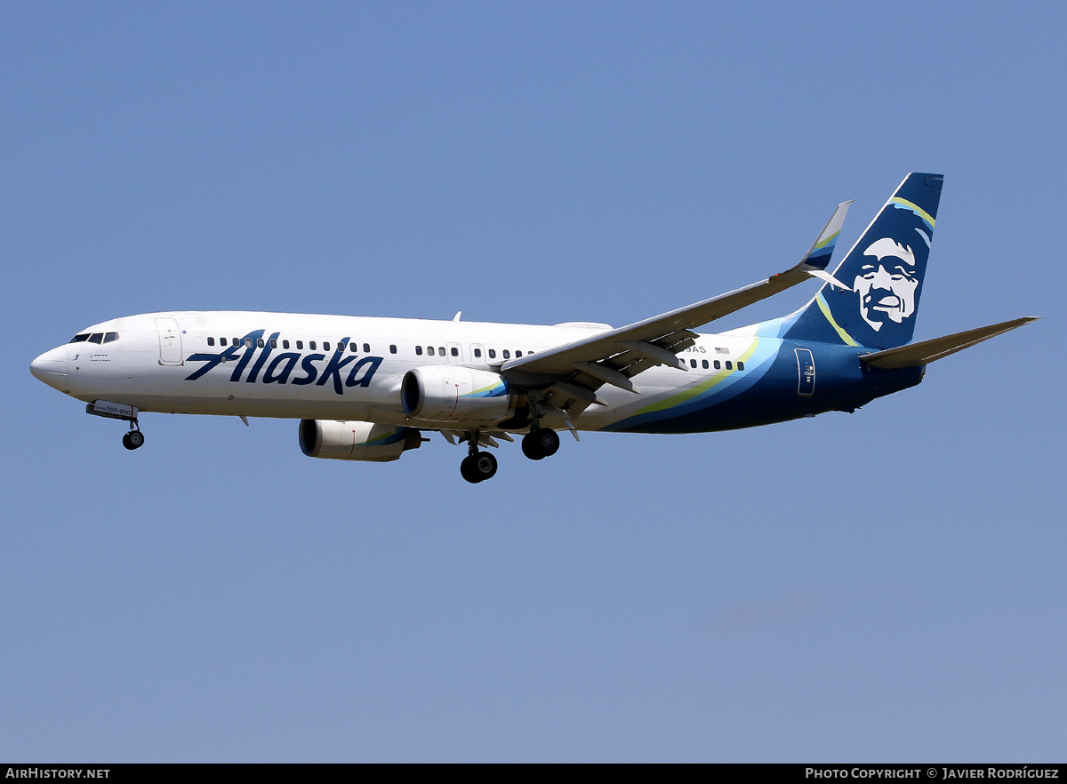 Aircraft Photo of N569AS | Boeing 737-890 | Alaska Airlines | AirHistory.net #689374