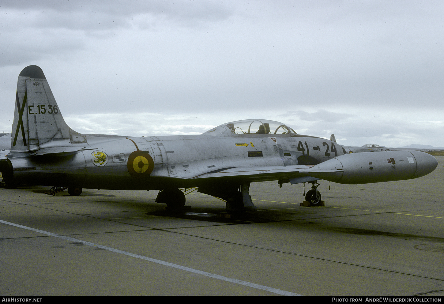 Aircraft Photo of E.15-36 | Lockheed T-33A | Spain - Air Force | AirHistory.net #689384