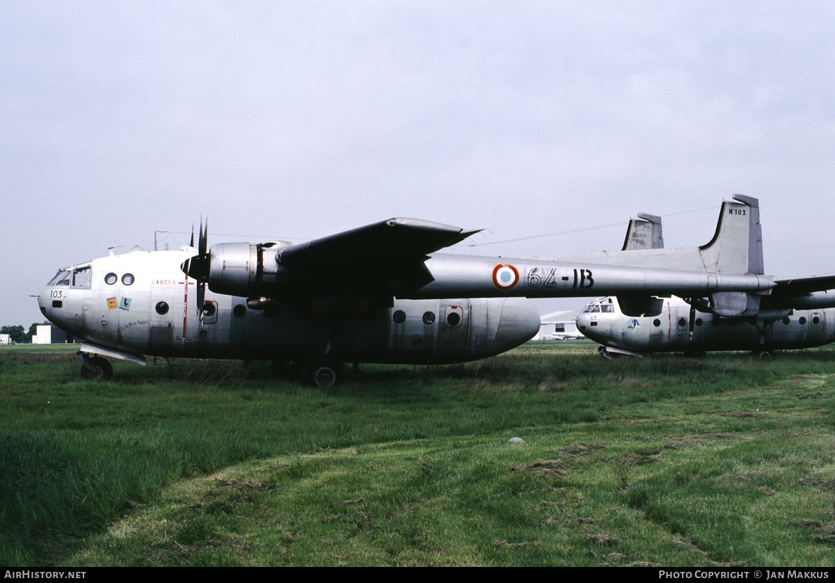 Aircraft Photo of 103 | Nord 2501F-3 Noratlas | France - Air Force | AirHistory.net #689385