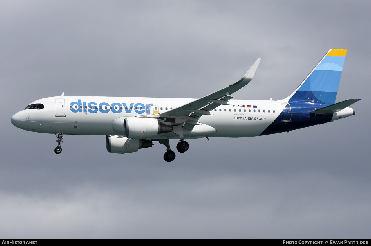 Aircraft Photo of D-AIWB | Airbus A320-214 | Discover Airlines | AirHistory.net #689393