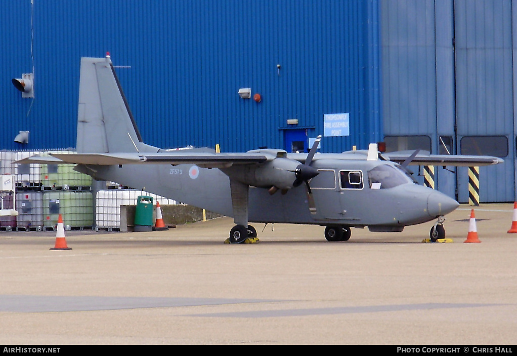 Aircraft Photo of ZF573 | Pilatus Britten-Norman BN-2T Islander CC2A | UK - Air Force | AirHistory.net #689412