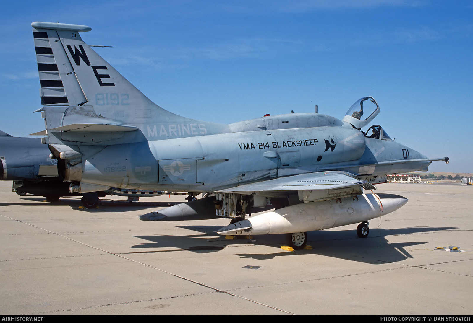 Aircraft Photo of 158192 / 8192 | McDonnell Douglas A-4M Skyhawk II | USA - Marines | AirHistory.net #689414