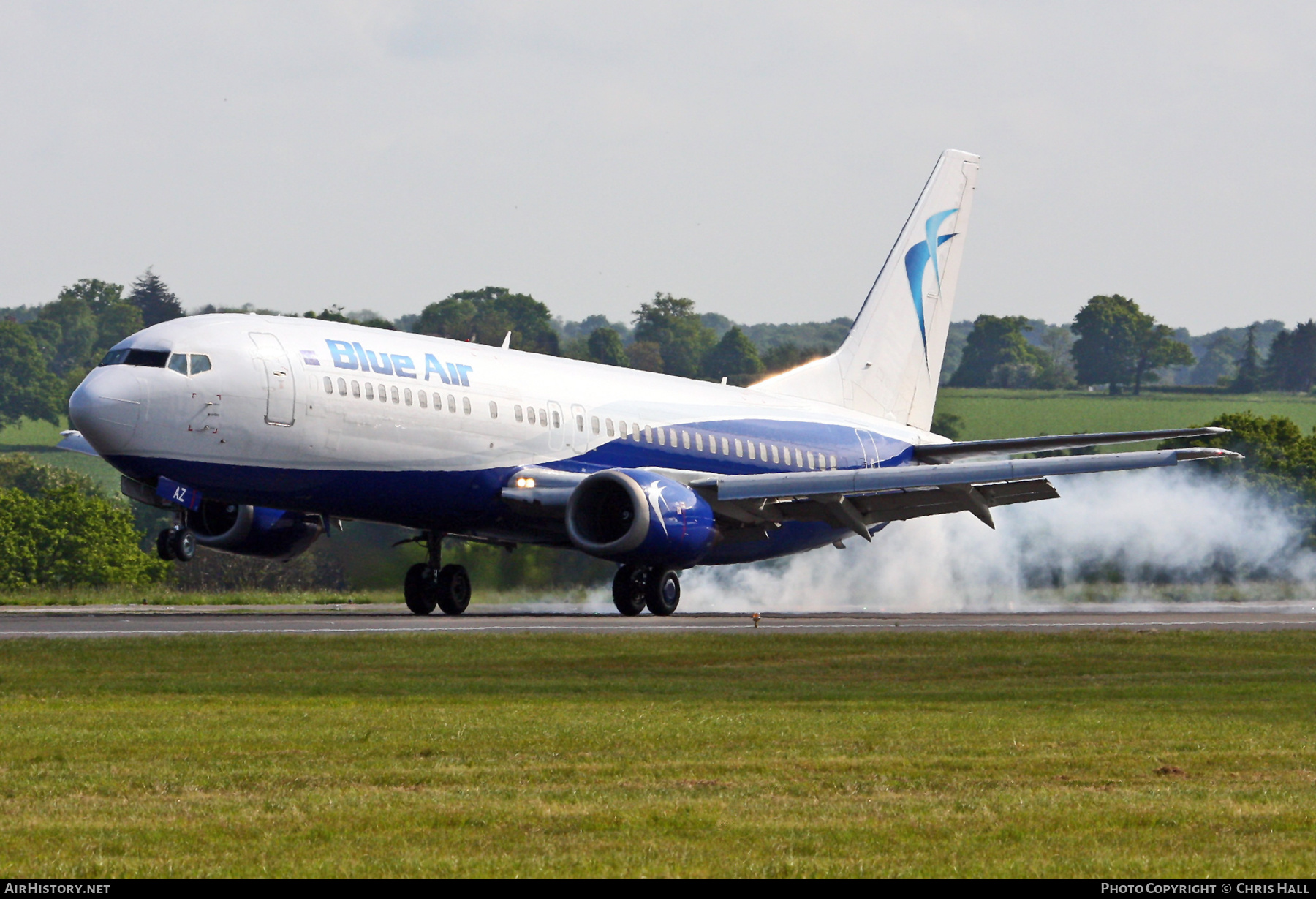 Aircraft Photo of YR-BAZ | Boeing 737-405 | Blue Air | AirHistory.net #689427
