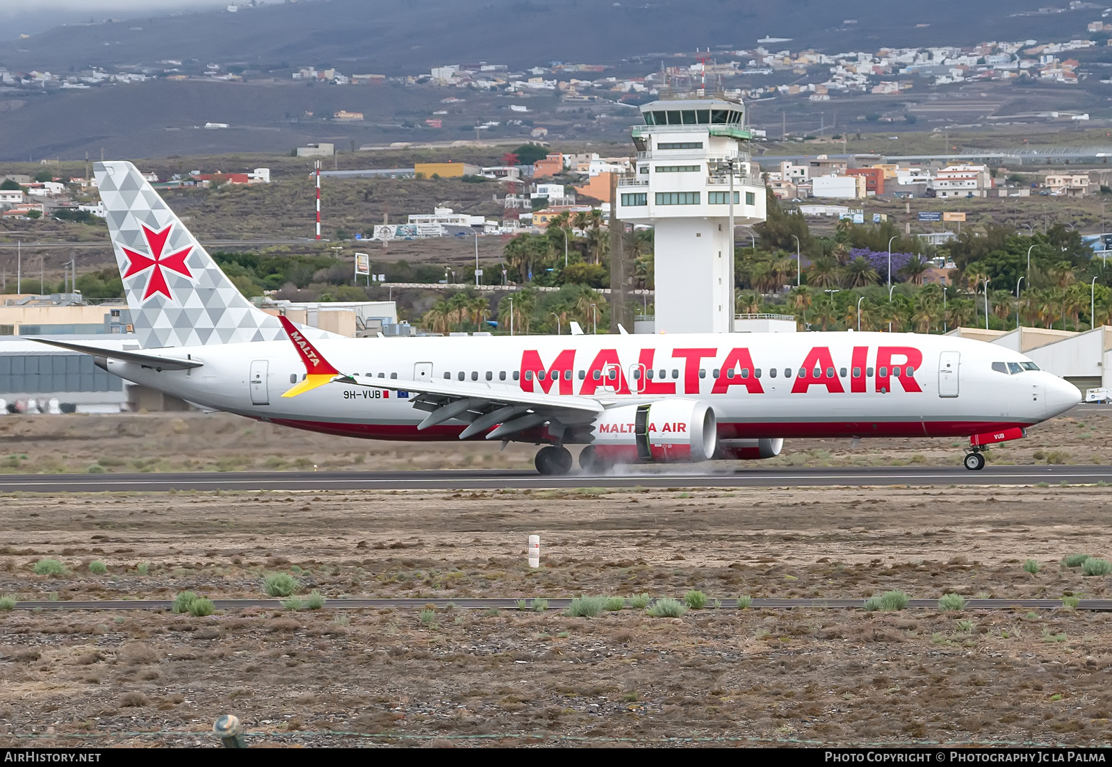 Aircraft Photo of 9H-VUB | Boeing 737-8200 Max 200 | Malta Air | AirHistory.net #689432