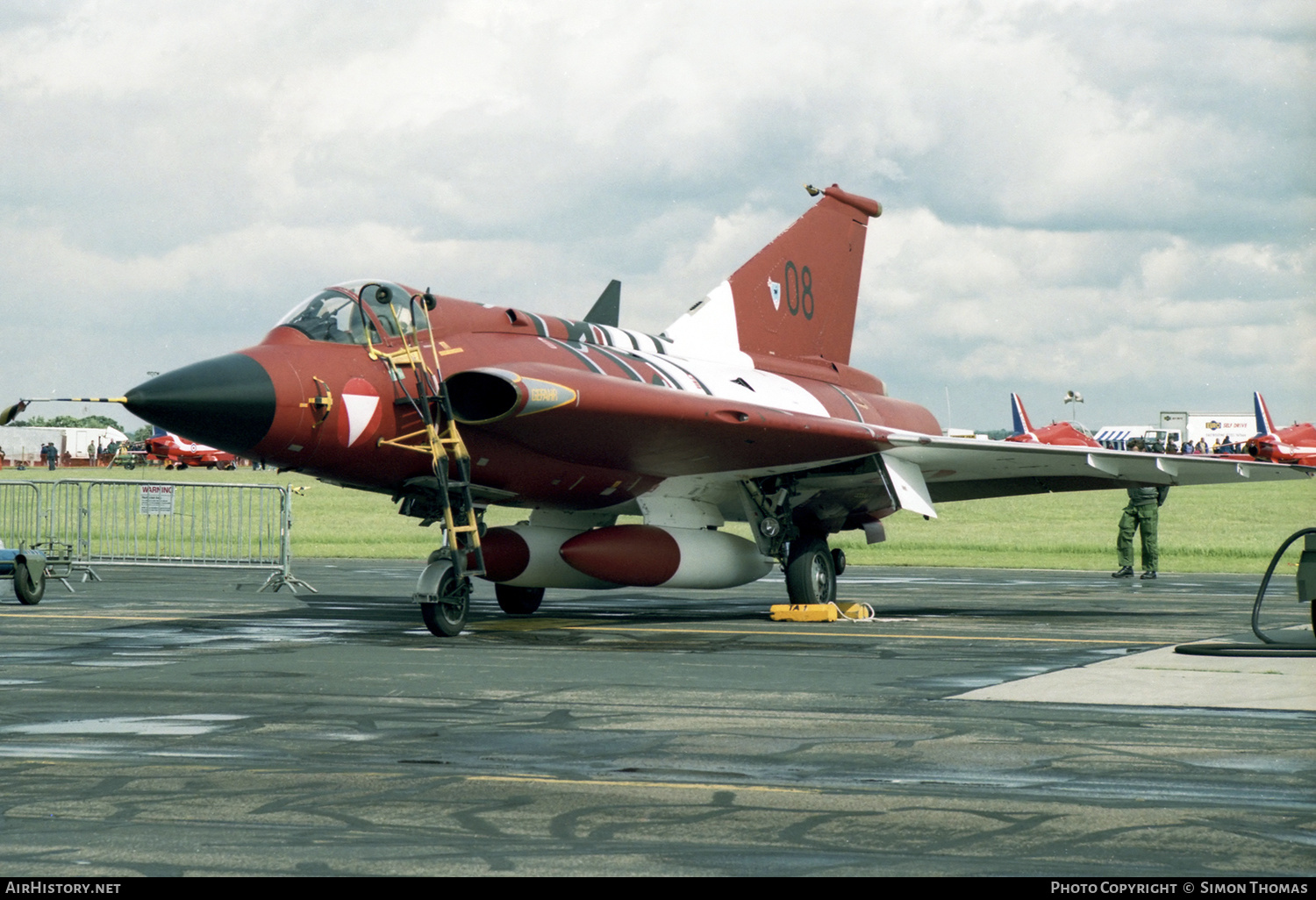 Aircraft Photo of 08 | Saab J35Oe Draken | Austria - Air Force | AirHistory.net #689433