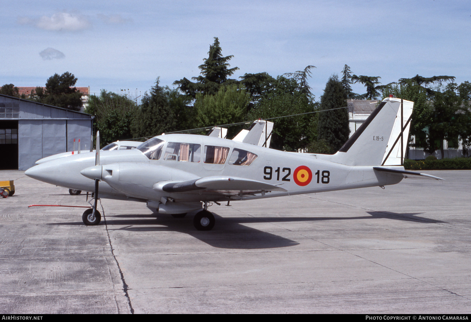 Aircraft Photo of E19-5 | Piper PA-23-250 Aztec E | Spain - Air Force | AirHistory.net #689436