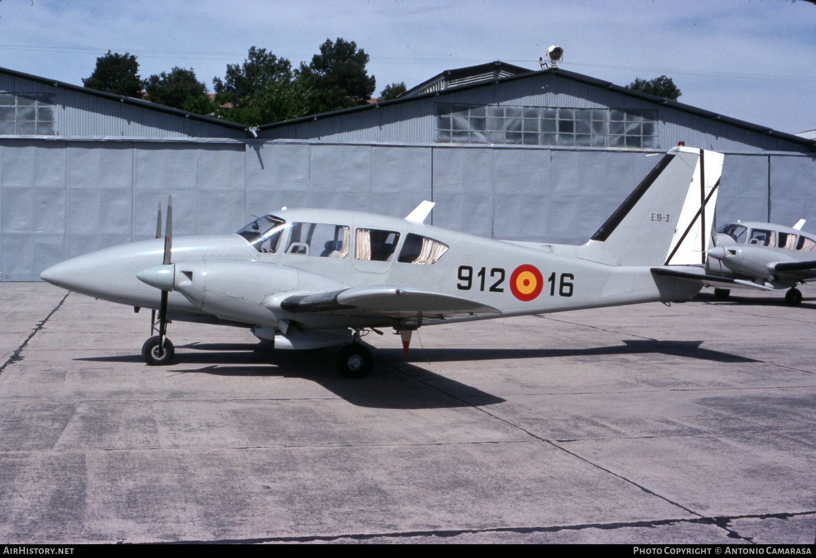Aircraft Photo of E.19-3 | Piper PA-23-250 Aztec E | Spain - Air Force | AirHistory.net #689443
