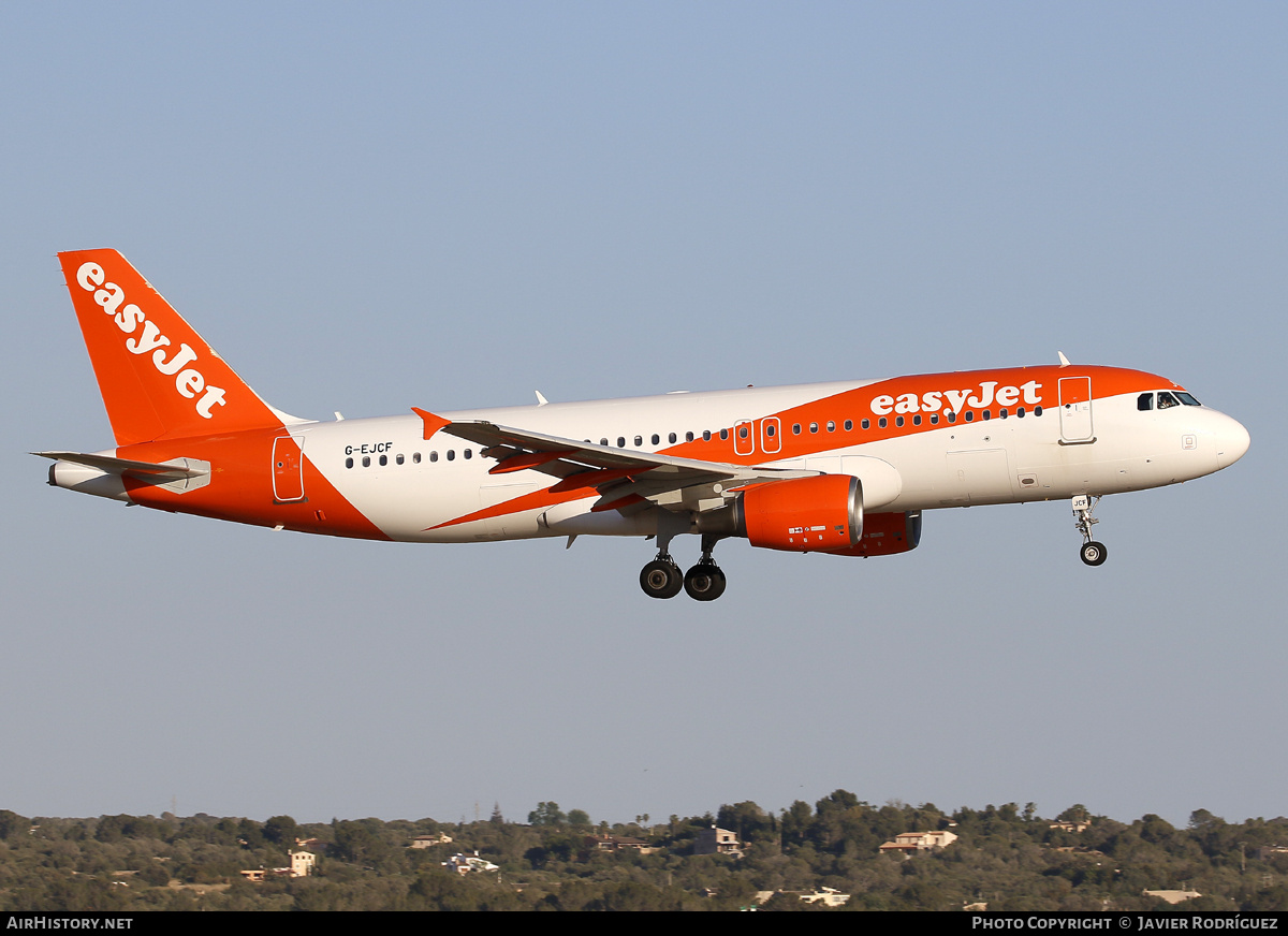 Aircraft Photo of G-EJCF | Airbus A320-214 | EasyJet | AirHistory.net #689452