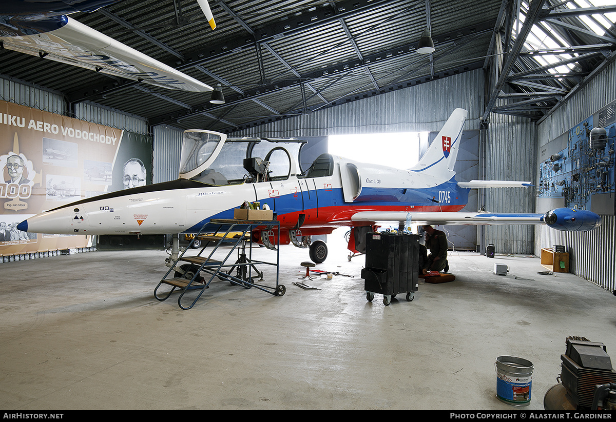 Aircraft Photo of 0745 | Aero L-39V Albatros | Slovakia - Air Force | AirHistory.net #689461