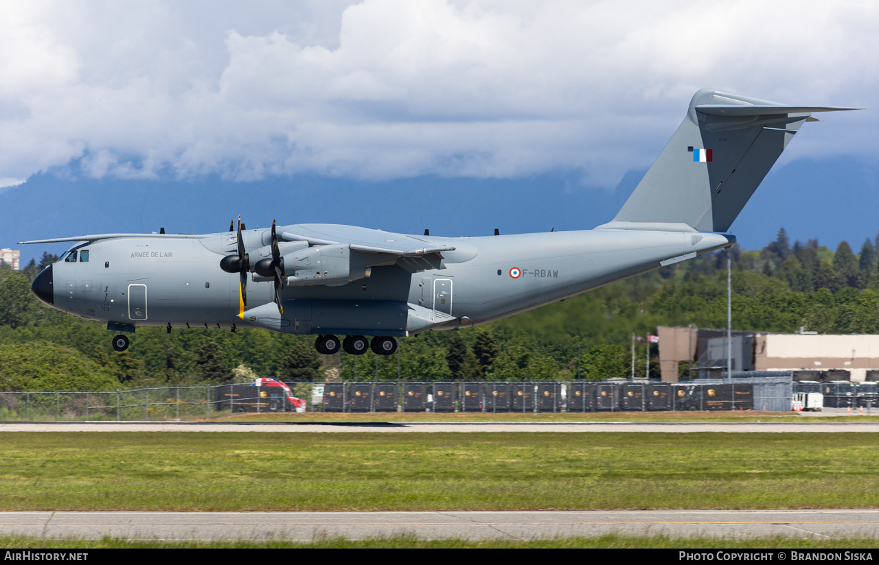 Aircraft Photo of 0134 | Airbus A400M Atlas | France - Air Force | AirHistory.net #689470