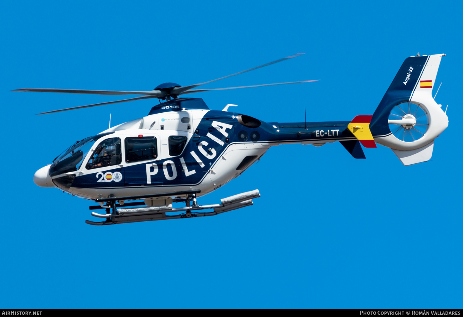 Aircraft Photo of EC-LTT | Eurocopter EC-135P-2+ | Policía | AirHistory.net #689478