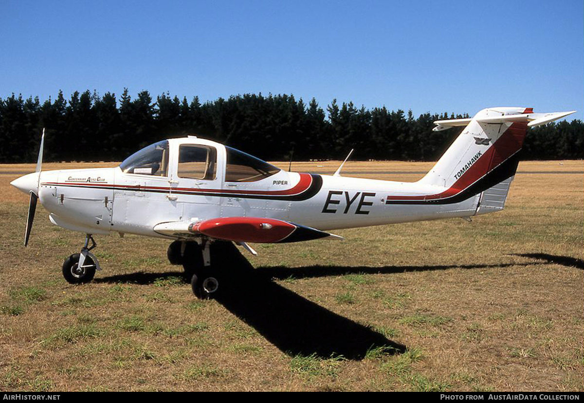 Aircraft Photo of ZK-EYE / EYE | Piper PA-38-112 Tomahawk | Canterbury Aero Club | AirHistory.net #689484