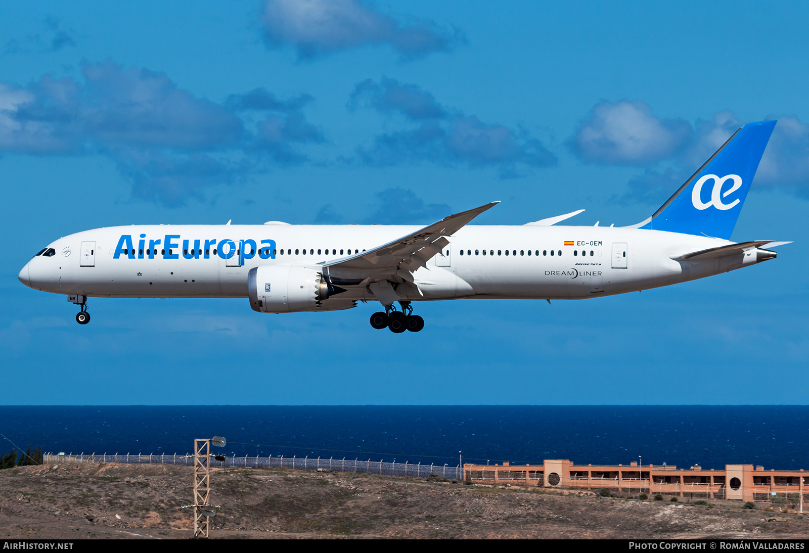 Aircraft Photo of EC-OEM | Boeing 787-9 Dreamliner | Air Europa | AirHistory.net #689490