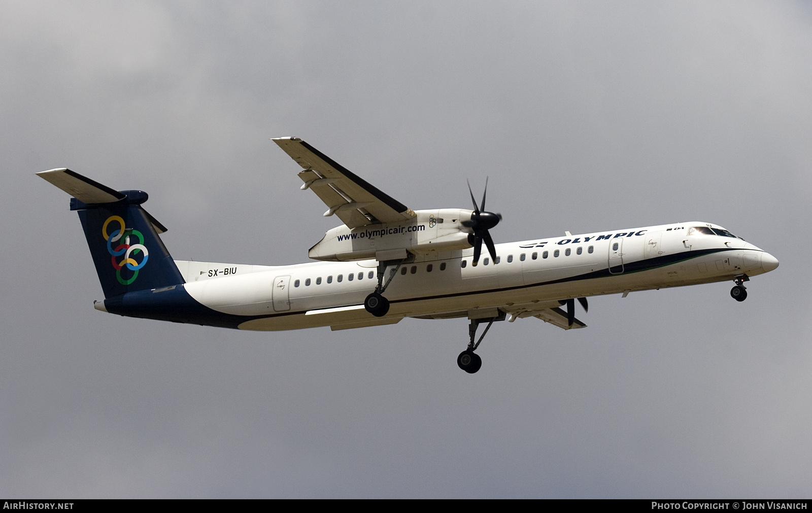 Aircraft Photo of SX-BIU | Bombardier DHC-8-402 Dash 8 | Olympic | AirHistory.net #689496