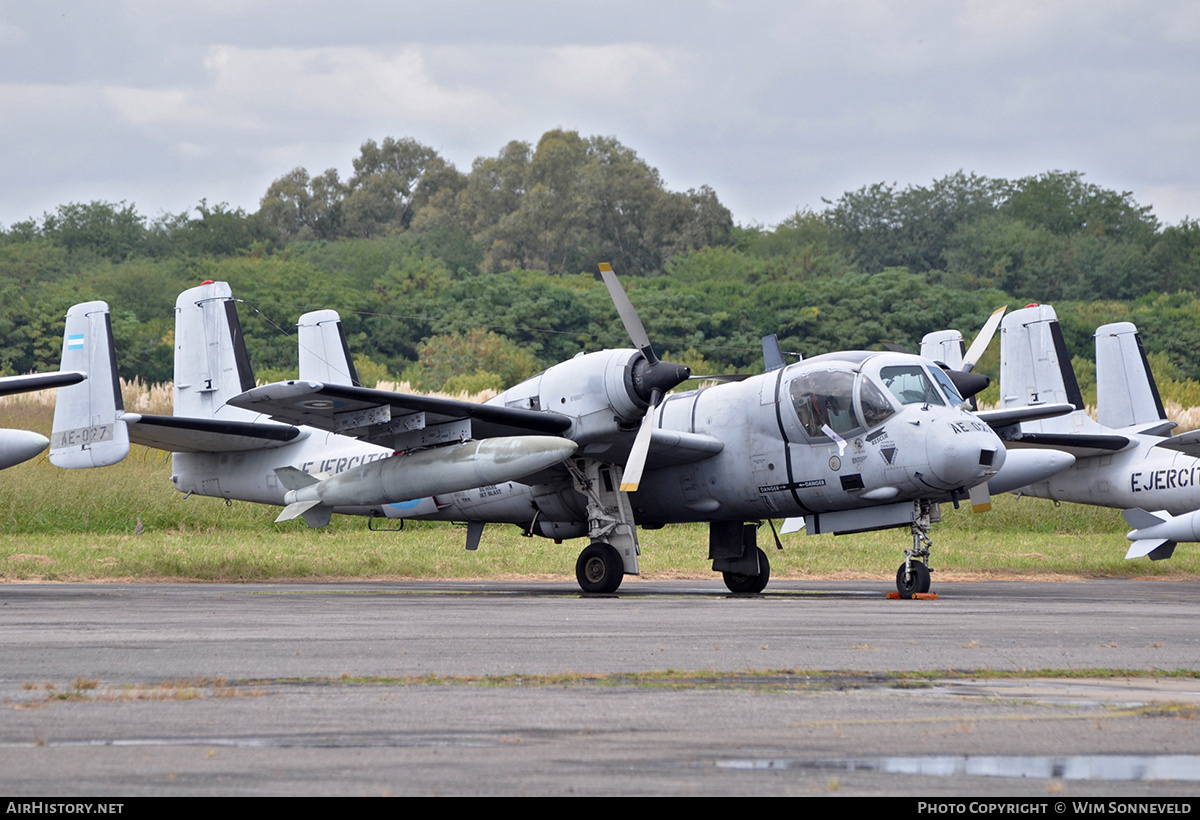 Aircraft Photo of AE-027 | Grumman OV-1D Mohawk | Argentina - Army | AirHistory.net #689501