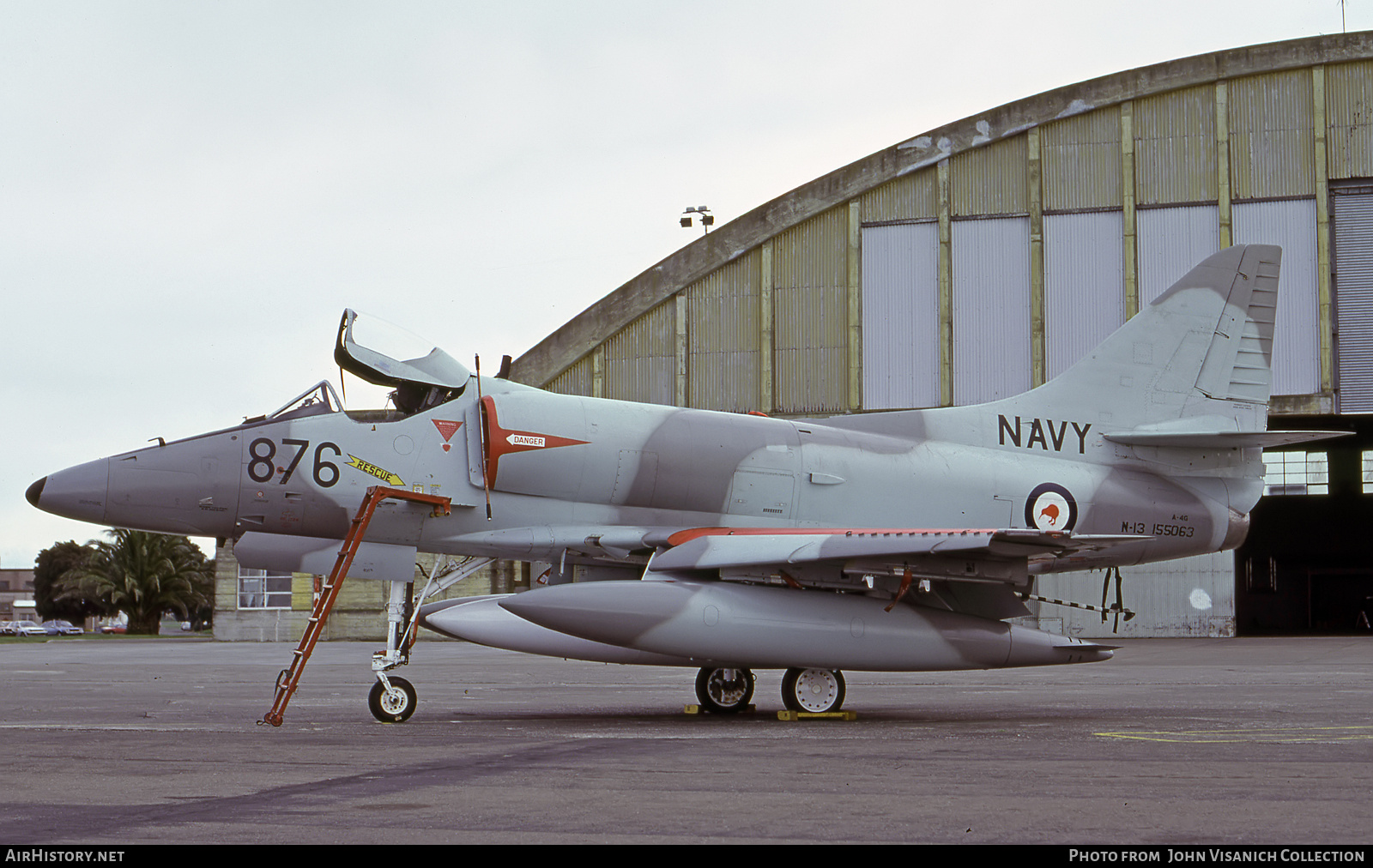 Aircraft Photo of N13-155063 | McDonnell Douglas A-4G Skyhawk | New Zealand - Air Force | AirHistory.net #689516