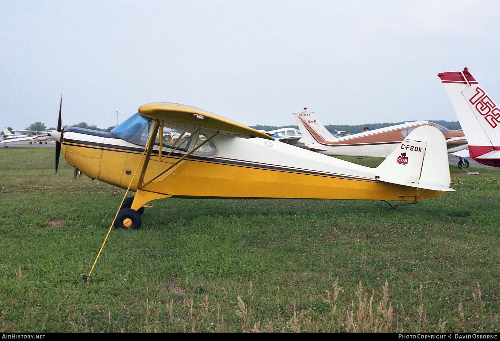 Aircraft Photo of C-FBOK | Piper J-4A Cub Coupe | AirHistory.net #689530