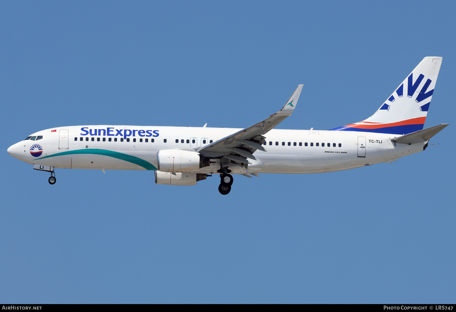 Aircraft Photo of TC-TLI | Boeing 737-8FZ | SunExpress | AirHistory.net #689542