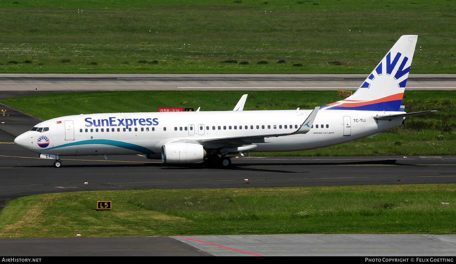 Aircraft Photo of TC-TLI | Boeing 737-8FZ | SunExpress | AirHistory.net #689549