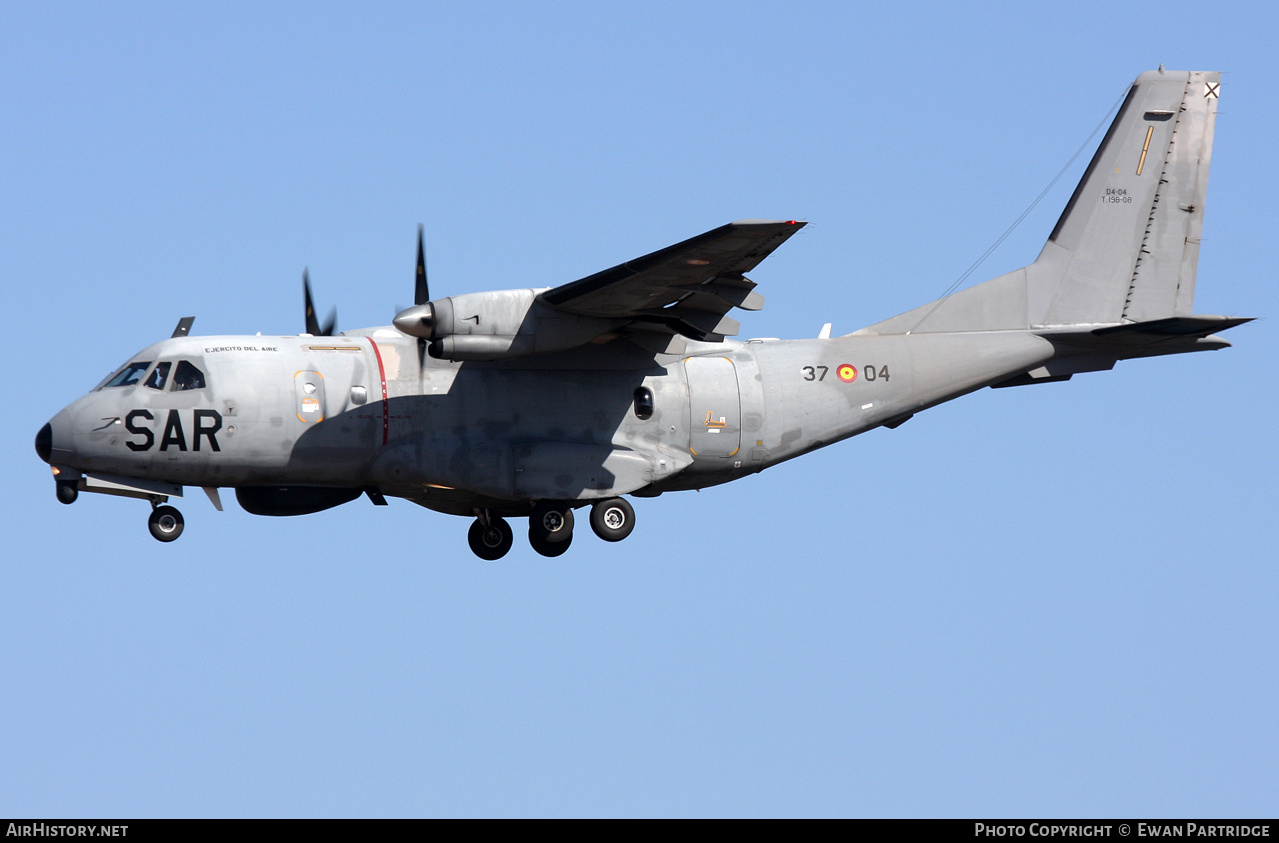 Aircraft Photo of T19B-08 / D4-04 | CASA/IPTN CN235M-100 | Spain - Air Force | AirHistory.net #689556