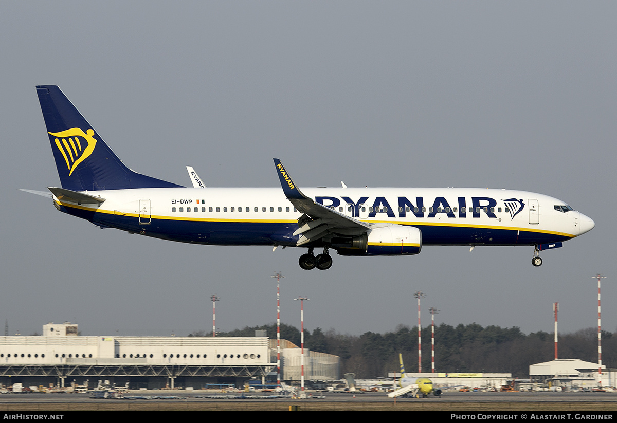 Aircraft Photo of EI-DWP | Boeing 737-8AS | Ryanair | AirHistory.net #689621